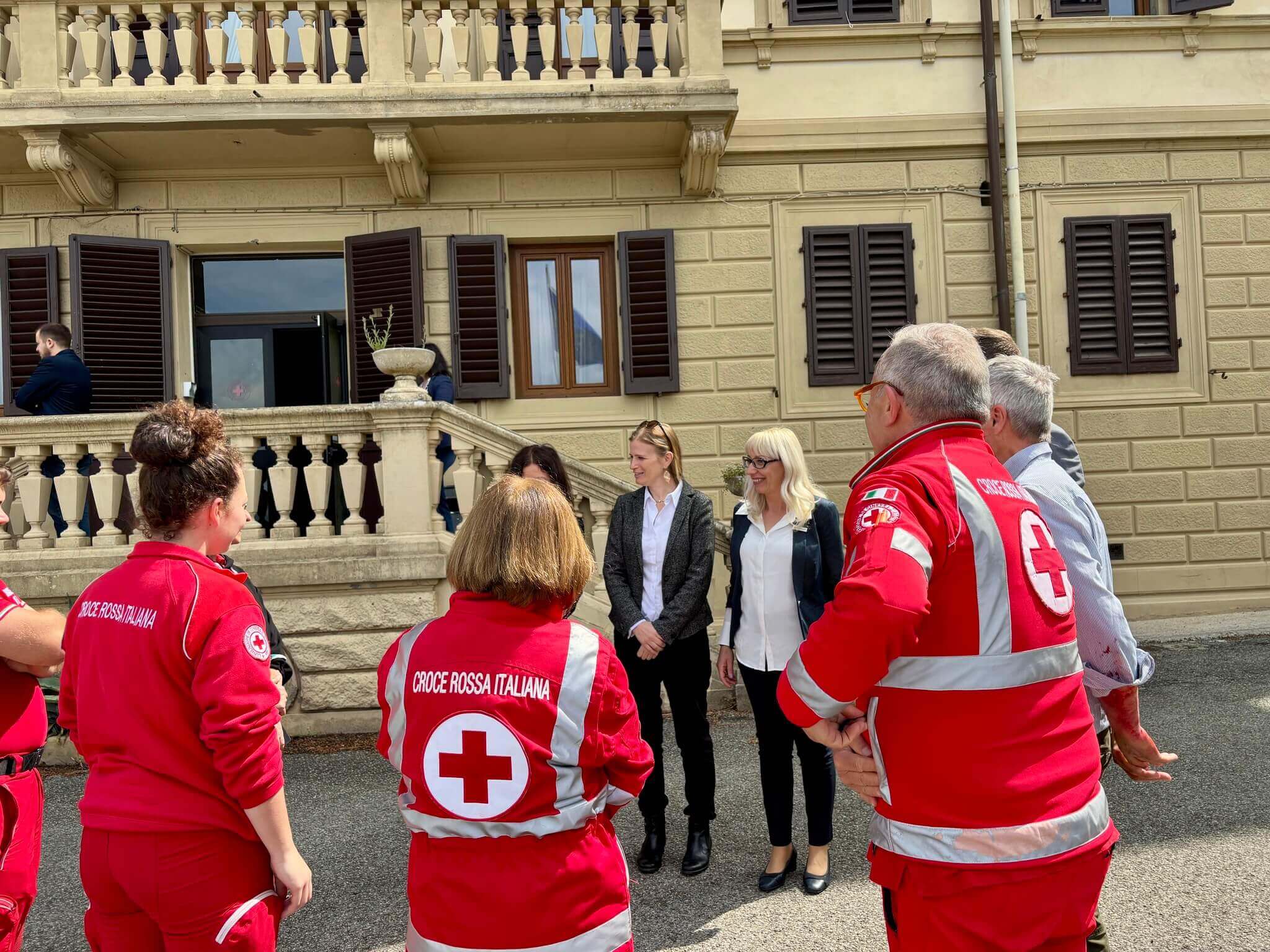 U Sedistu Italijanskog Crvenog Krsta 2