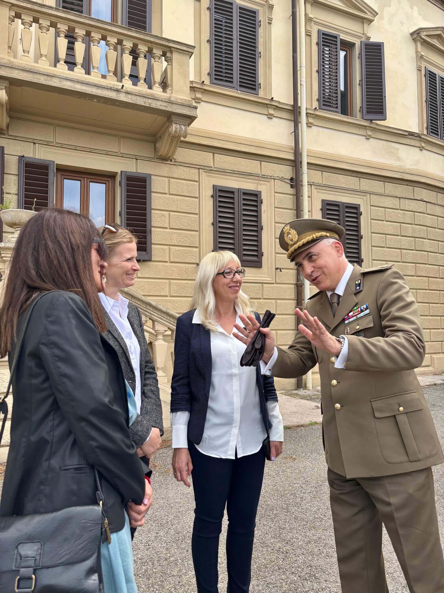 U Sedistu Italijanskog Crvenog Krsta 1